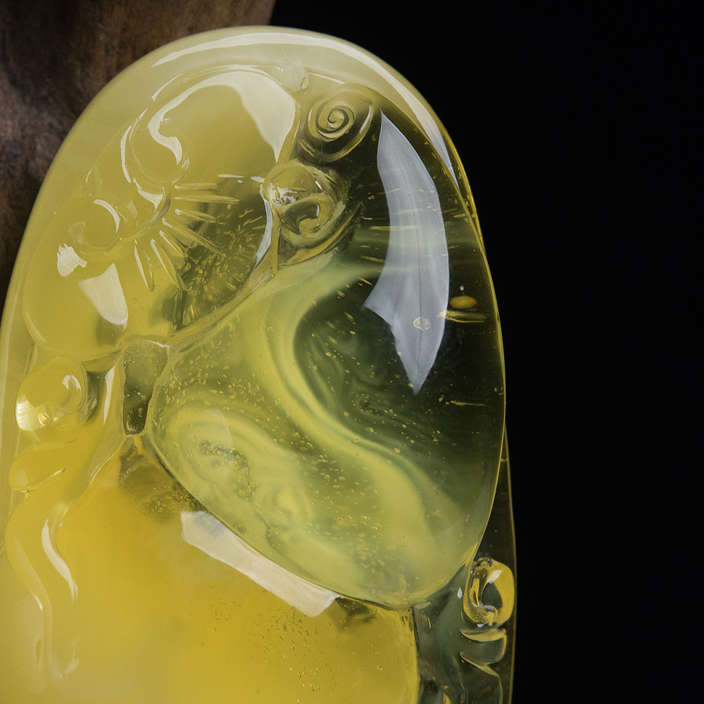 蜜蜡葫芦吊坠-红掌柜