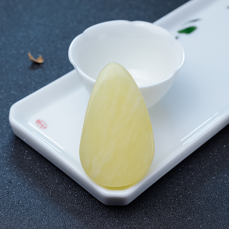 波罗的海天然蜜蜡水滴吊坠-红掌柜