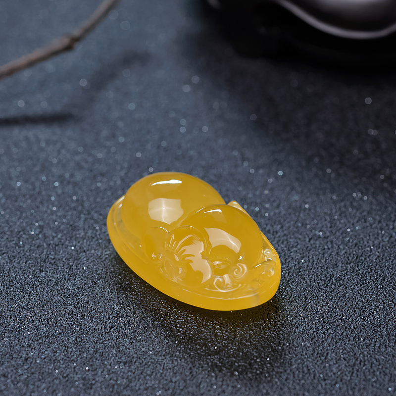 鸡油黄蜜蜡-红掌柜