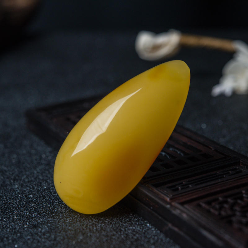 波罗的海蜜蜡随形吊坠-红掌柜