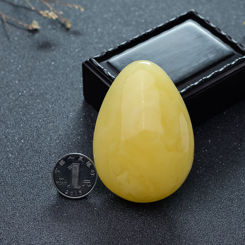 天然蜜蜡吊坠-红掌柜