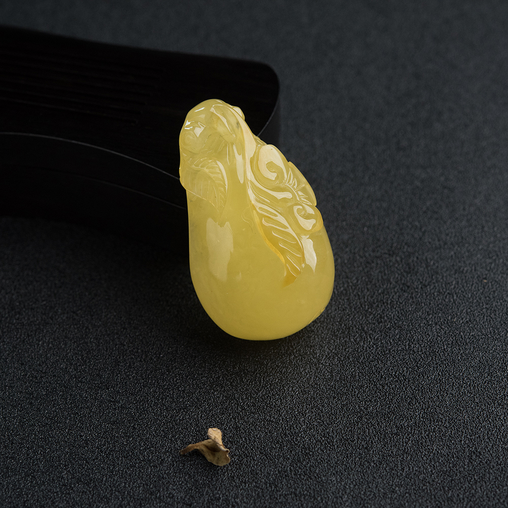 蜜蜡福瓜吊坠-红掌柜