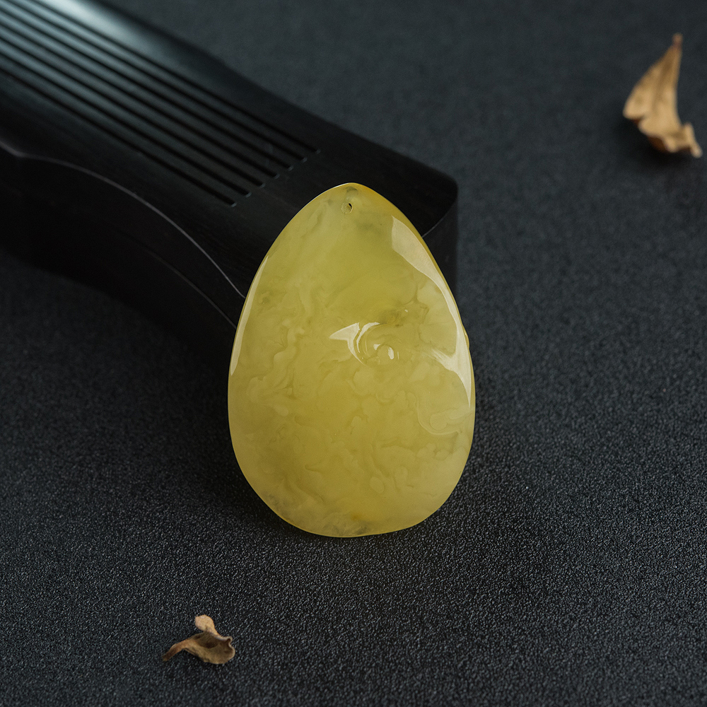 天然蜜蜡葫芦吊坠-红掌柜