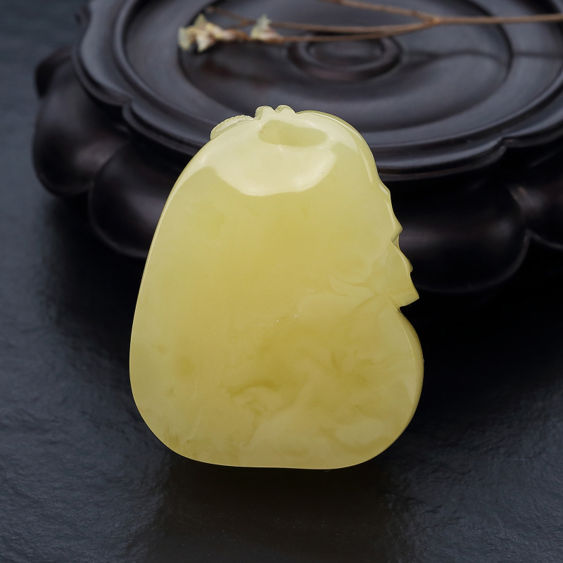 波罗的海天然蜜蜡钱袋吊坠-红掌柜