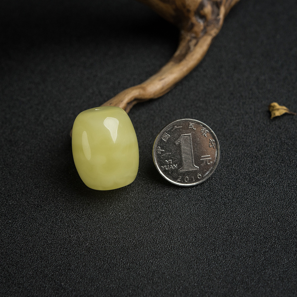 波罗的海蜜蜡桶珠-红掌柜