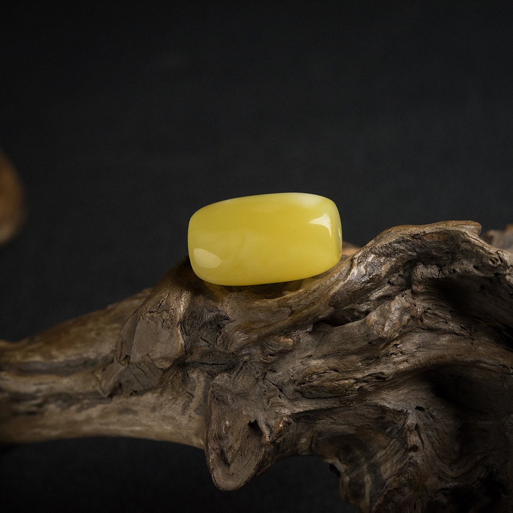 波罗的海蜜蜡桶珠-红掌柜