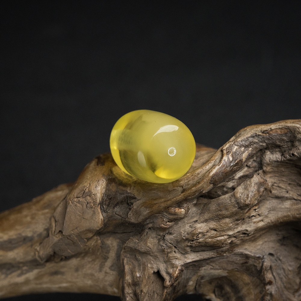 天然金绞蜜桶珠-红掌柜