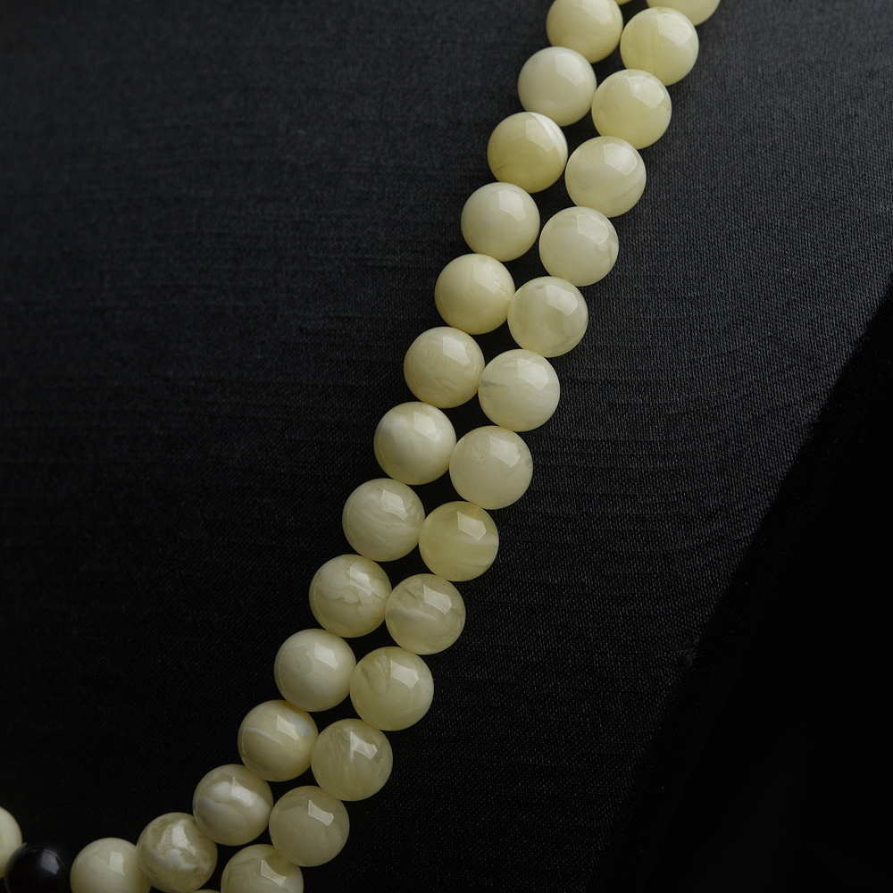 蜜蜡108佛珠-红掌柜