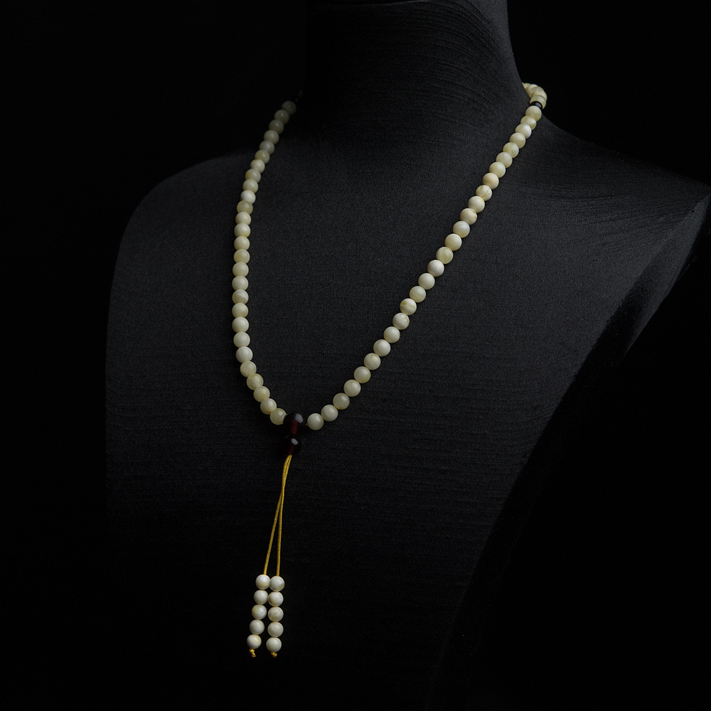 蜜蜡108佛珠-红掌柜