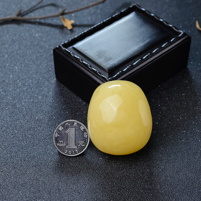 天然蜜蜡吊坠-红掌柜