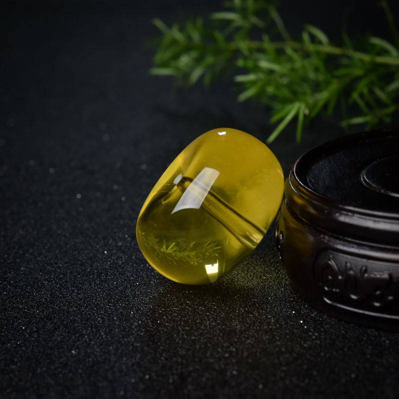 天然金绞蜜平安扣吊坠-红掌柜