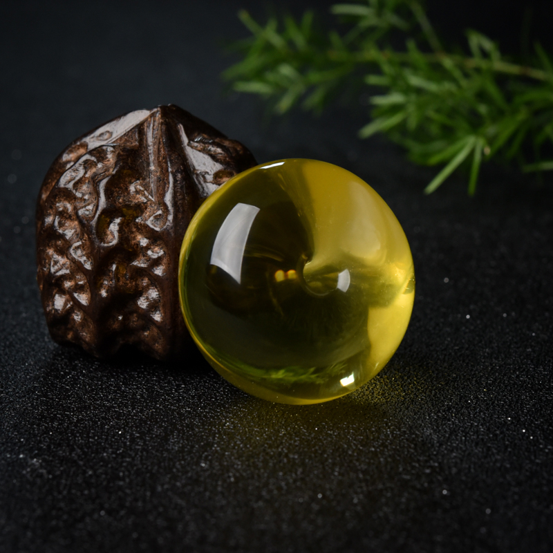 波罗的海金绞蜜平安扣吊坠-红掌柜