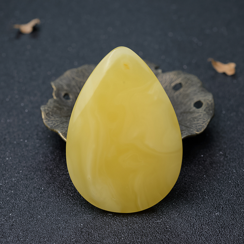 蜜蜡吊坠-红掌柜