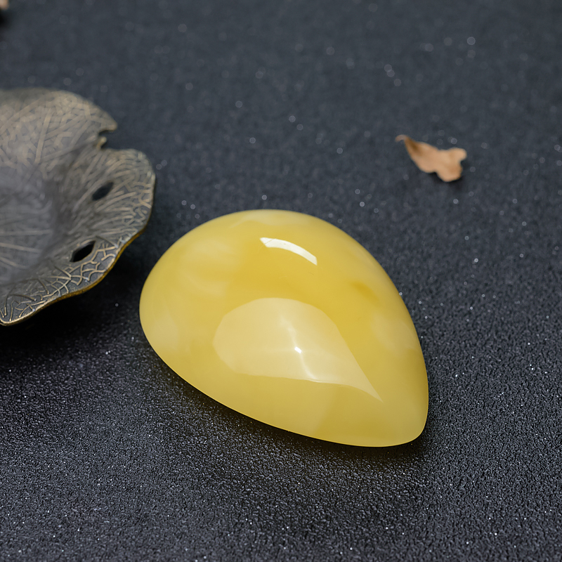 天然蜜蜡吊坠-红掌柜