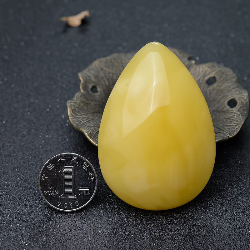 鸡油黄蜜蜡-红掌柜