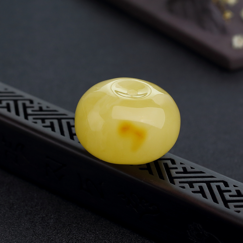 鸡油黄蜜蜡-红掌柜