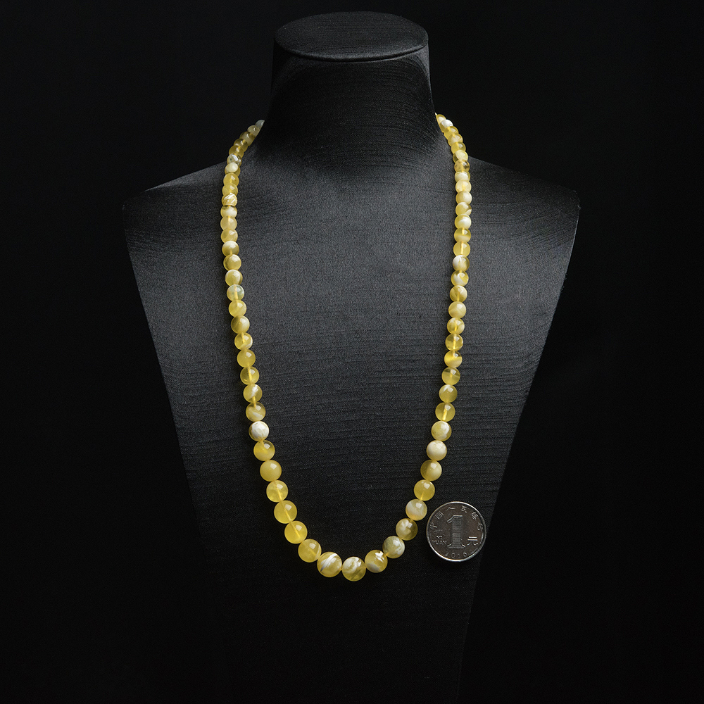 天然蜜蜡塔链-红掌柜