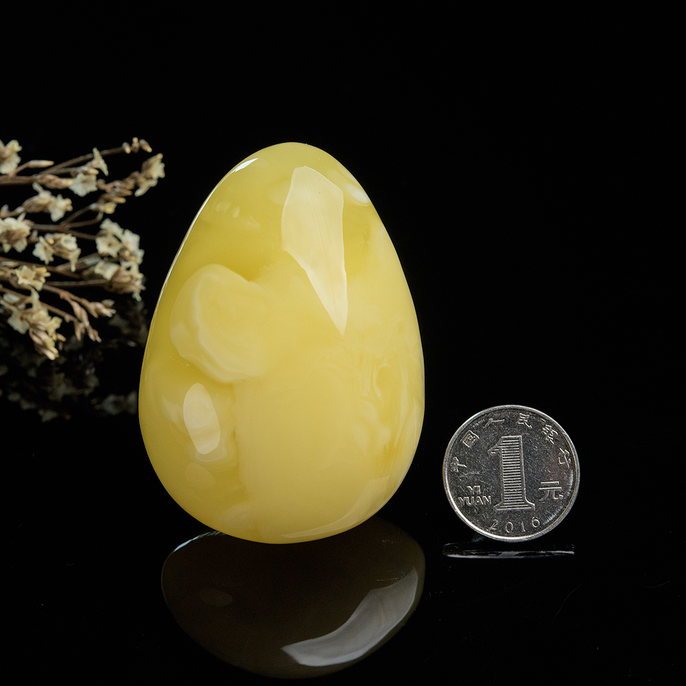 波罗的海蜜蜡随形吊坠-红掌柜