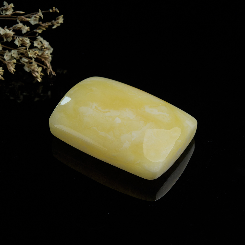 波罗的海蜜蜡方牌吊坠-红掌柜