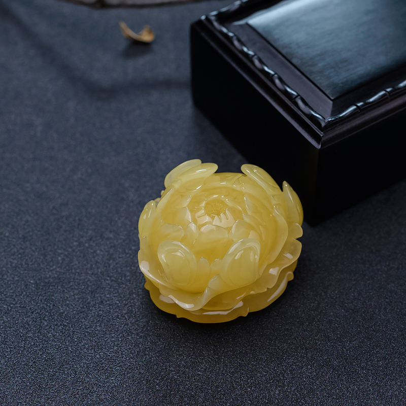 鸡油黄蜜蜡-红掌柜