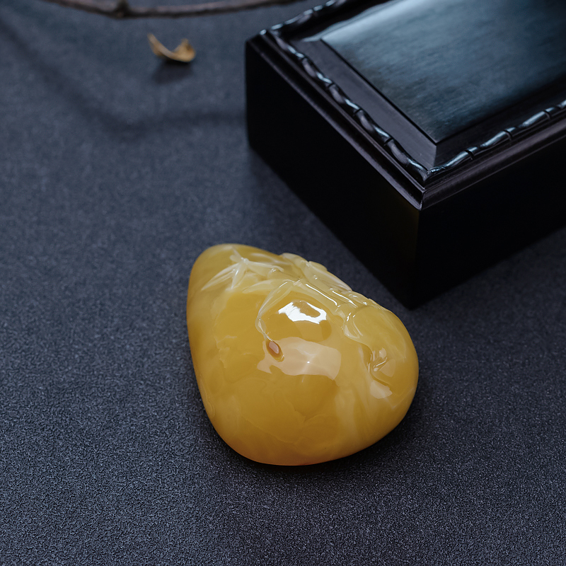 蜜蜡竹报平安-红掌柜