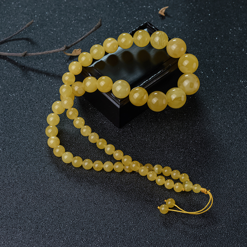 鸡油黄蜜蜡-红掌柜