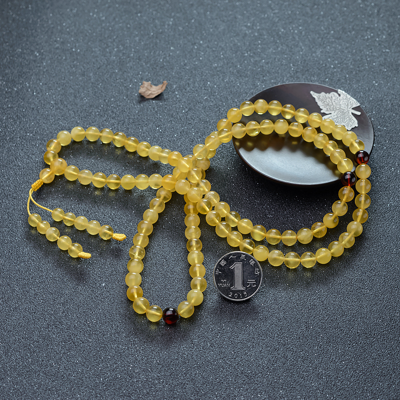 金绞蜜佛珠-红掌柜