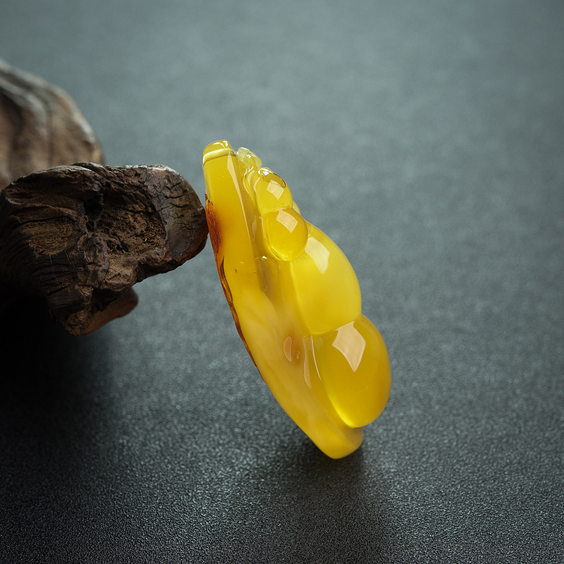 波罗的海蜜蜡葫芦吊坠-红掌柜