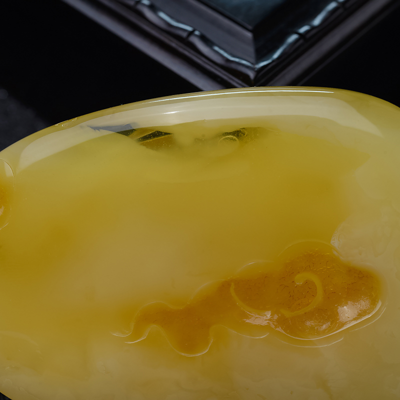 柠檬黄蜜蜡葫芦吊坠-红掌柜