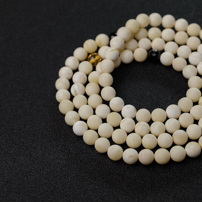 白蜜108佛珠-红掌柜