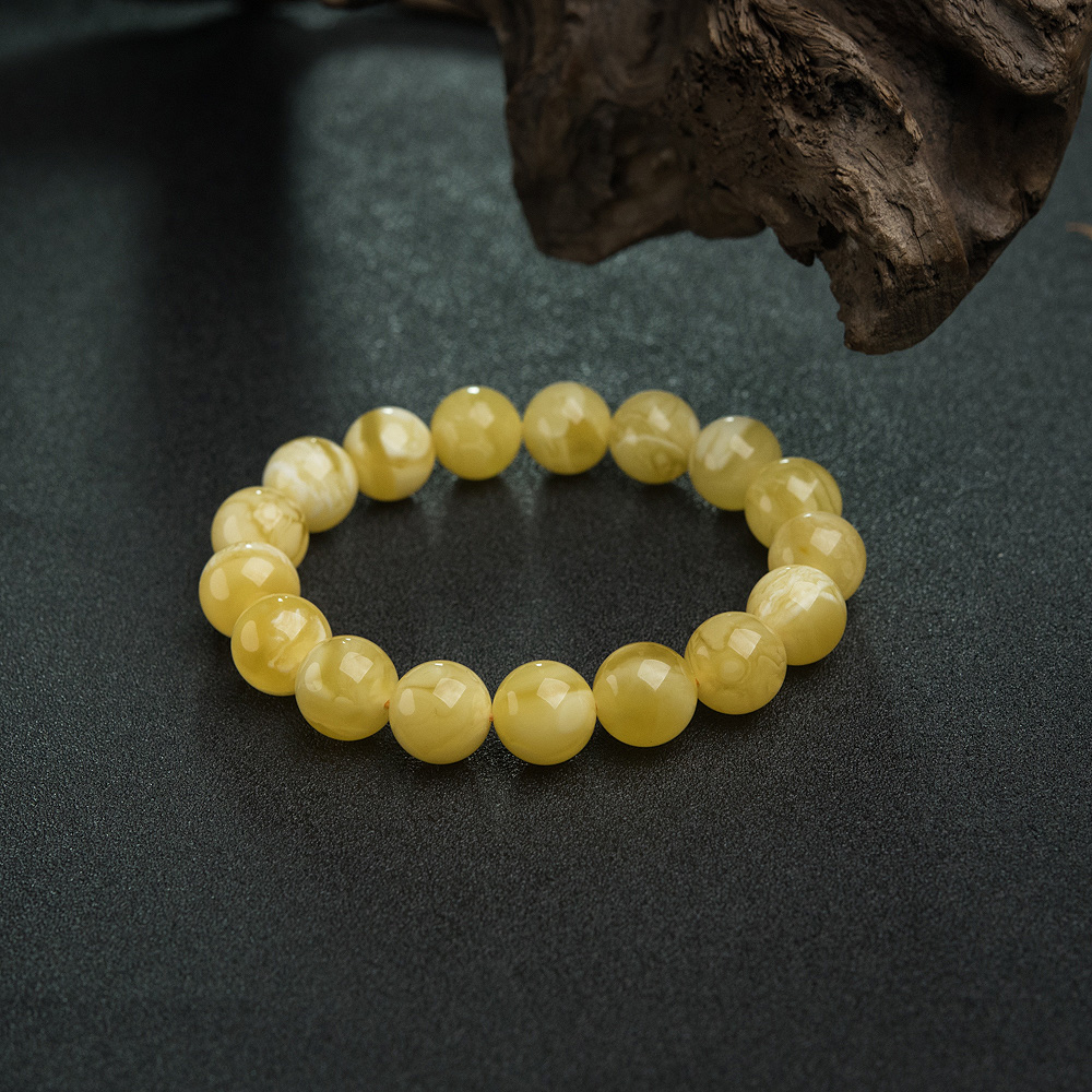 蜜蜡手串-红掌柜