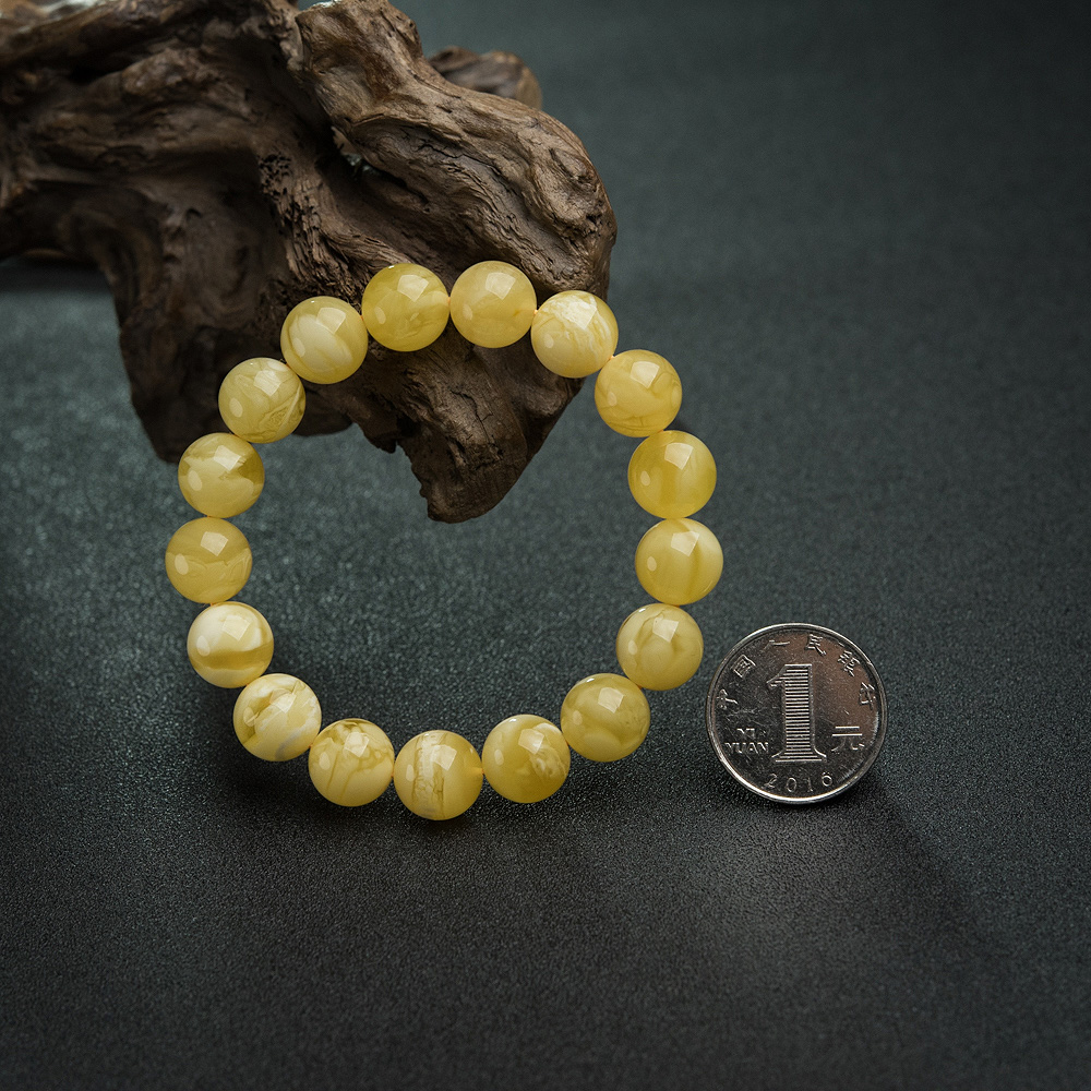 波罗的海蜜蜡手串-红掌柜