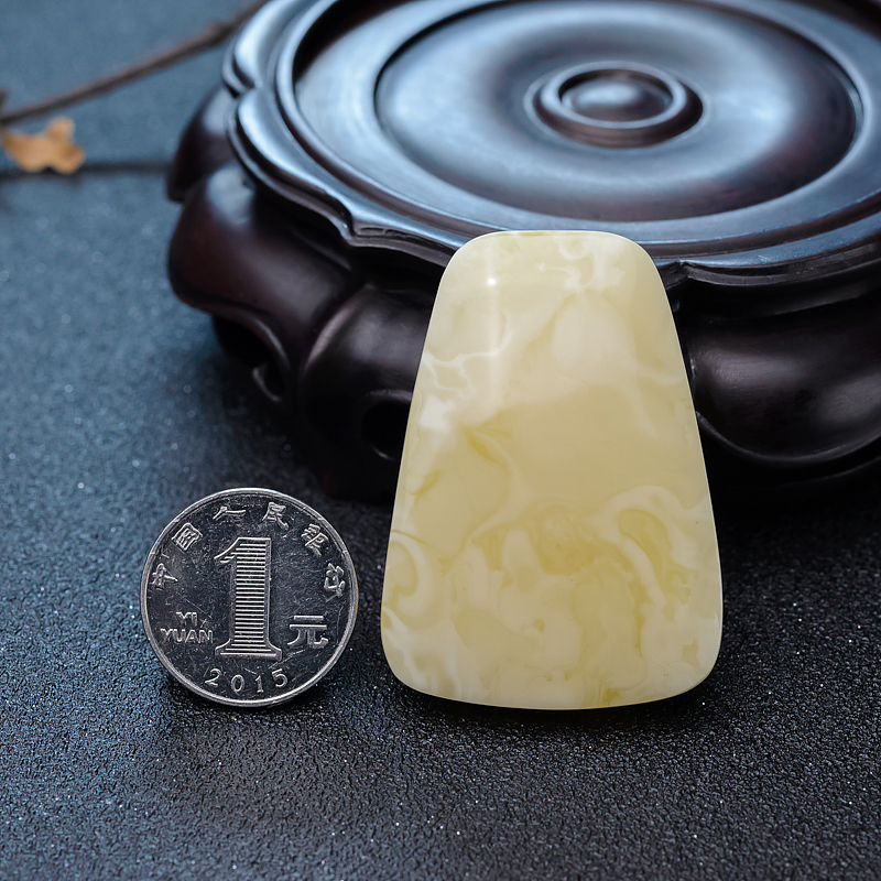 蜜蜡吊坠-红掌柜