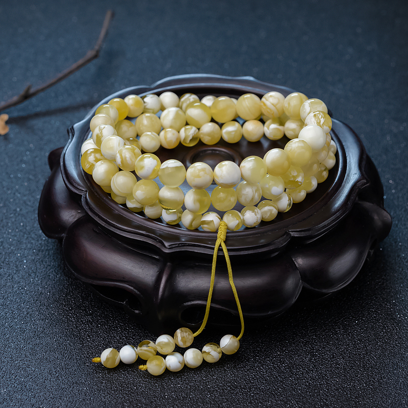 波罗的海蜜蜡塔链-红掌柜