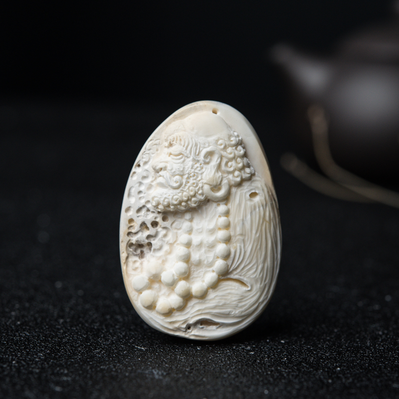 蜜蜡吊坠-红掌柜