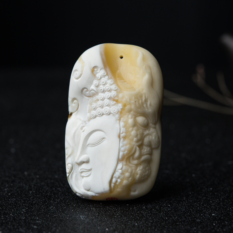 蜜蜡吊坠-红掌柜