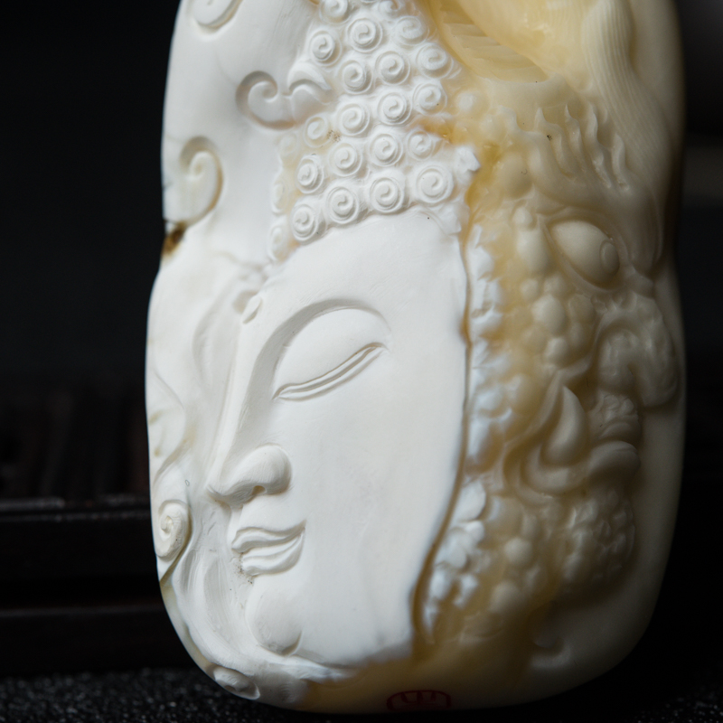 天然白蜜一念之间吊坠-红掌柜