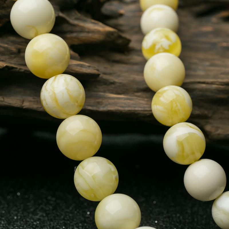 波罗的海蜜蜡塔链-红掌柜