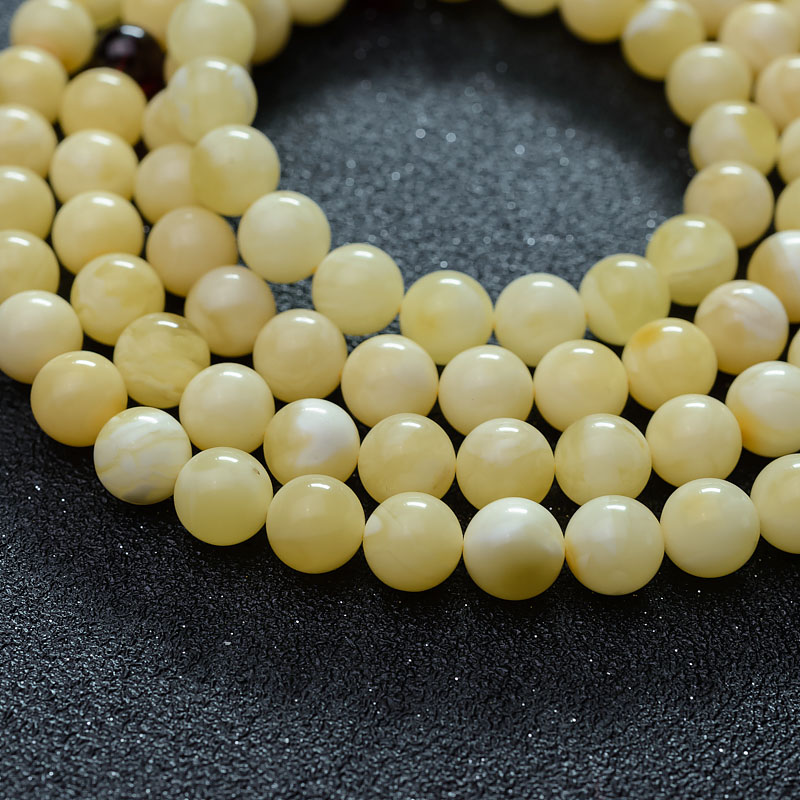 白花蜜108佛珠-红掌柜