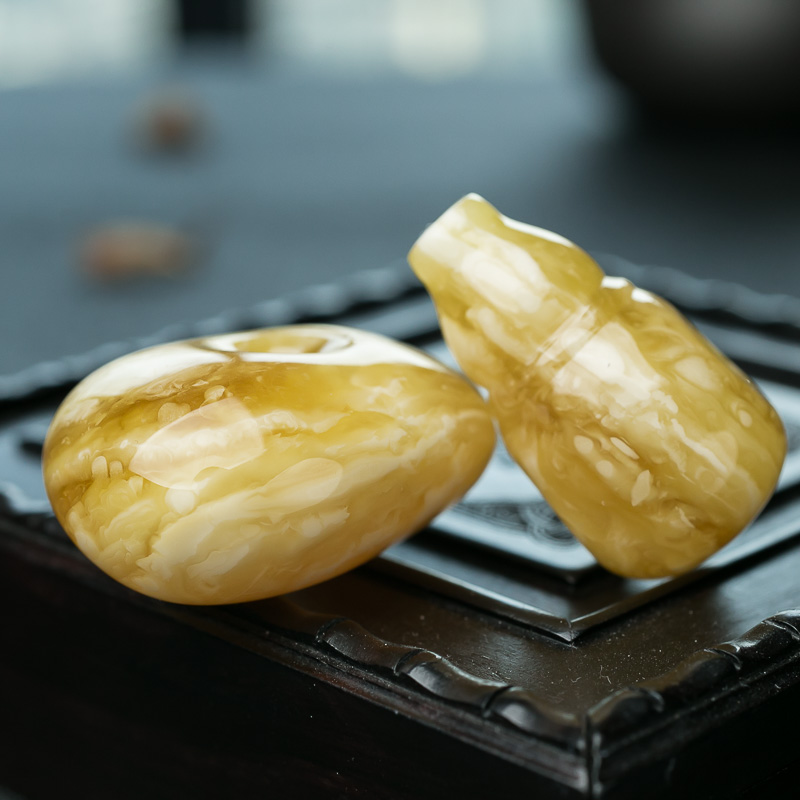 波罗的海蜜蜡套装-红掌柜