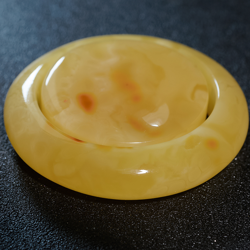 波罗的海蜜蜡平安镯-红掌柜