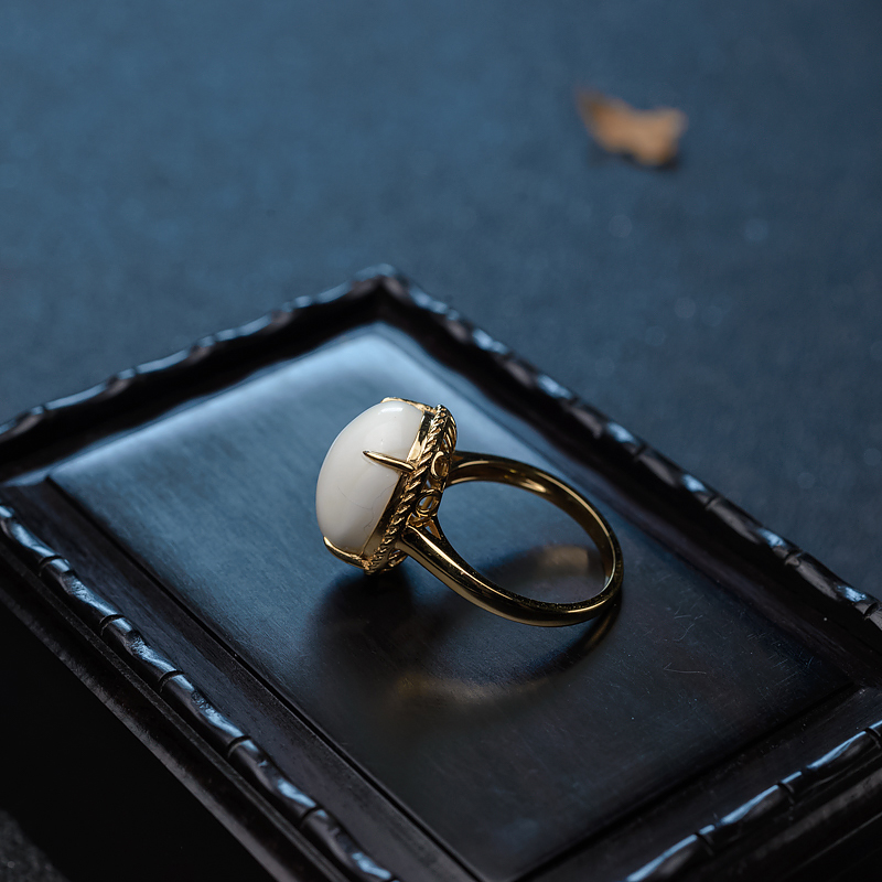 白蜜戒指-红掌柜