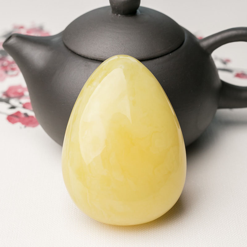 蜜蜡随形吊坠-红掌柜