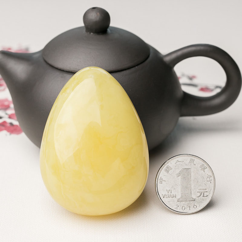 波罗的海天然蜜蜡随形吊坠-红掌柜