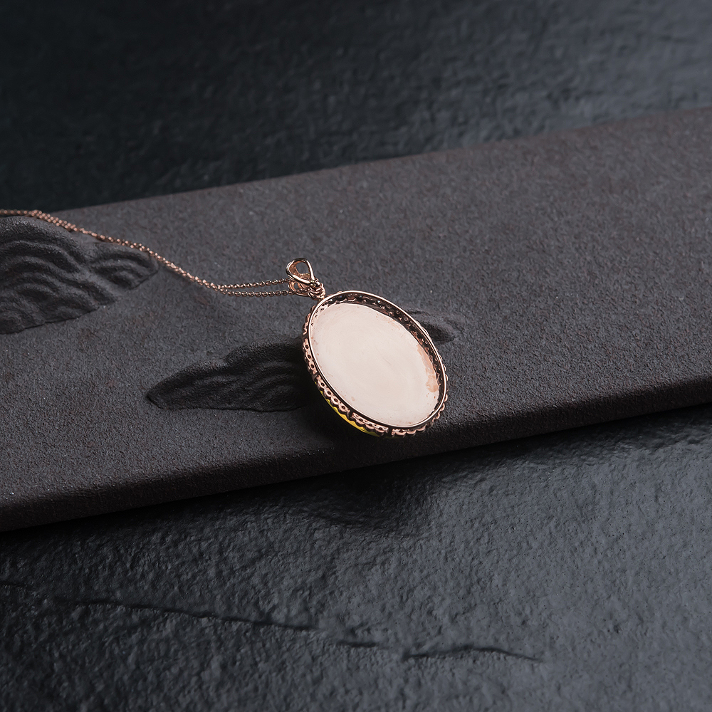 蓝珀项链-红掌柜