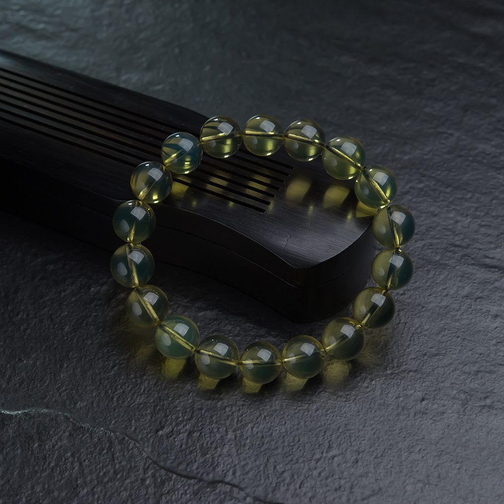 蓝珀手串-红掌柜