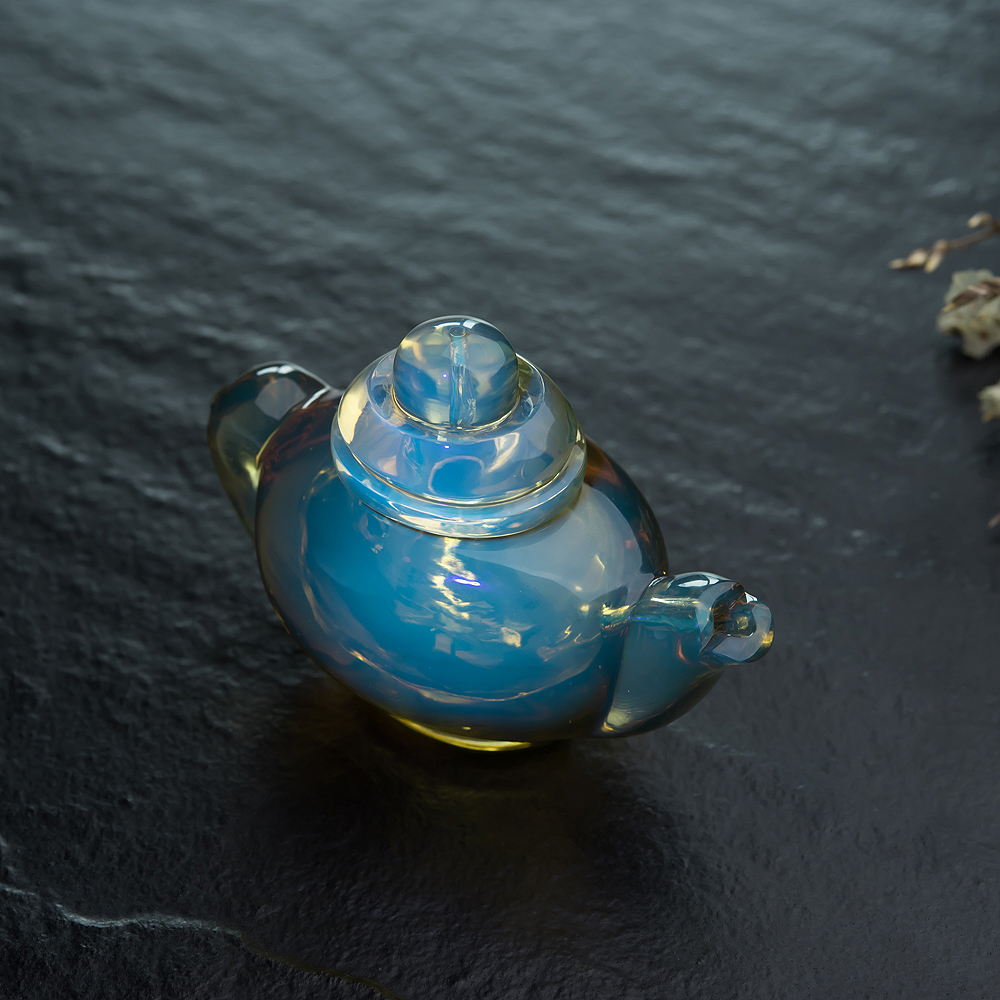 蓝珀茶壶-红掌柜