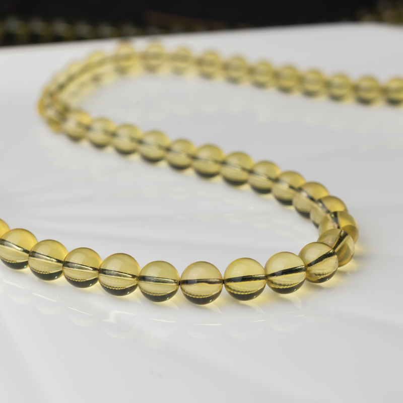 天然墨西哥蓝珀108-红掌柜