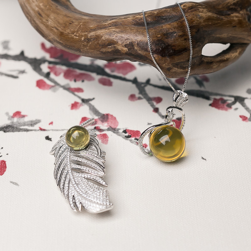 天然蓝珀2018幸运套装-红掌柜