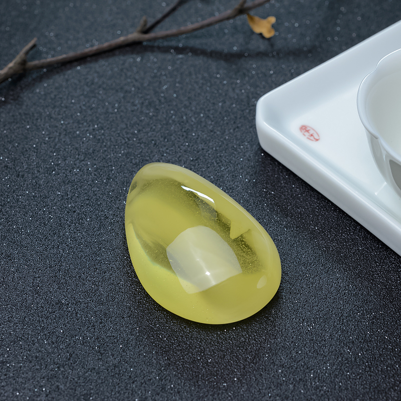 天然金绞蜜随形吊坠-红掌柜